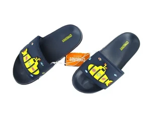 Gymboree Unisex Kid Child Submarine Slide Sandal, Blue Slip-On, Textured Sole - Imagen 1 de 24
