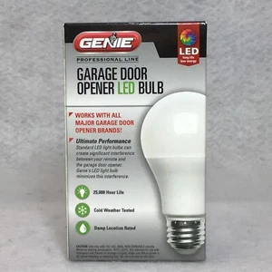 Genie LED Bulb Garage Door Opener 60w Light Equivalent 25,000hrs Universal Motor - Picture 1 of 5