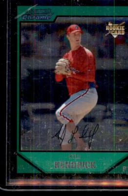 2007 Bowman Chrome Draft #BDP47 Kyle Kendrick RC - Image 1 of 2