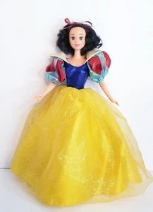Blancanieves 12" Brillos Especiales Muñeca Pelo Moño Zapatos Gema Ojos Anillo De Colección - Imagen 1 de 8