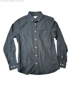 Goodfellow & Co. Mens Size S Long Sleeve Button Down Shirt Slim Fit Night Sky - Picture 1 of 3