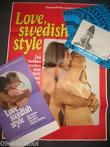 Love swedish style - 14 Aushangfotos + Plakate - erotic Heissen Blonden SEX - Picture 1 of 7