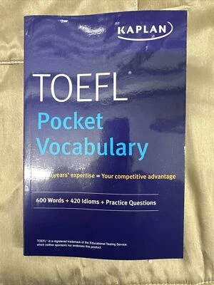 TOEFL Pocket Vocabulary + Essential Words For The TOEFL - Image 1 of 4