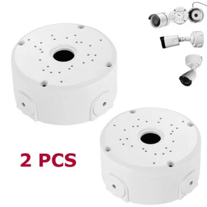 2x Anschlussdose Kabel tiefer Sockel für Überwachungskameras Dome Mount Box Outdoor - Bild 1 von 6