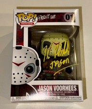 Kane Hodder Friday the 13th Jason Voorhees Signed Funko BAS not psa