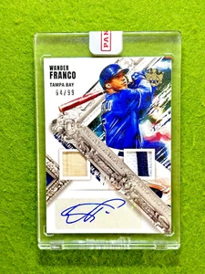 Wander Franco AUTO JERSEY ROOKIE CARD # /99 GOLD SP AUTOGRAPH 2022 Diamond Kings - Picture 1 of 24