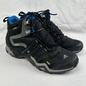 adidas Terrex 455 Mid Gore-Tex Outdoor Hiking Boots Gorpcore 2013 Men's Size 8 - Picture 1 of 10