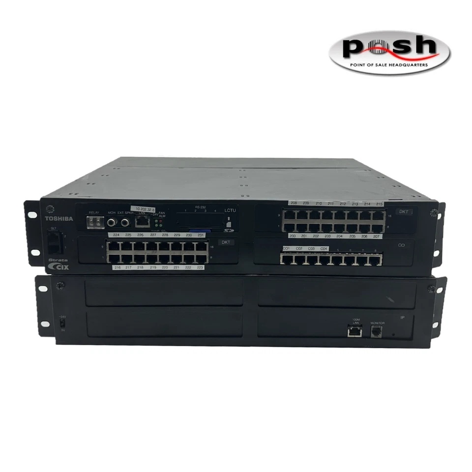 Toshiba Strata CIX IP Business Communication System CHSUB192A **FOR PARTS** - Image 1 of 4