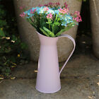 Vintage Shabby Chic Flower Vase Tin Pitcher Jug Metal Wedding Home Decor 20cbse