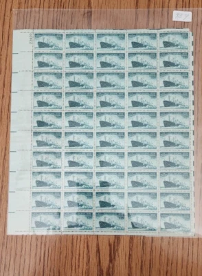 1946 Stamp MINT SHEET US Armed Forces Merchant Marines 3 Cents - Image 1 of 2
