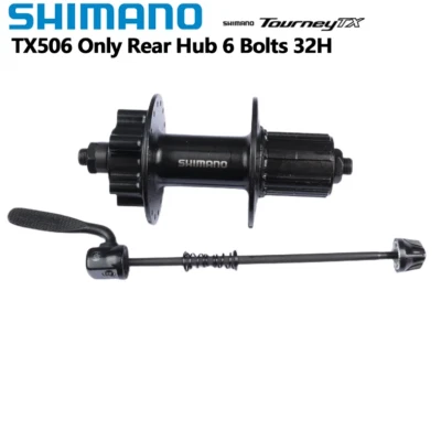 Buje de bicicleta Shimano TX505 TX506 8 9 10 VELOCIDADES MTB bloqueo central 32 orificios cuentas Foto 1 de 4