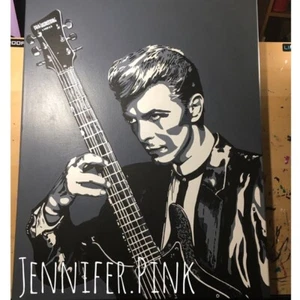 Hand-painted Custom David Bowie Painting 16x20in - Picture 1 of 1