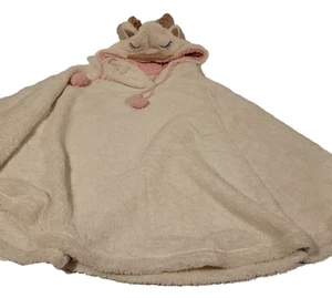 Children's Animal Poncho Wrap Cape Snuggle Size S/M Supper Soft Cozy - Picture 1 of 3