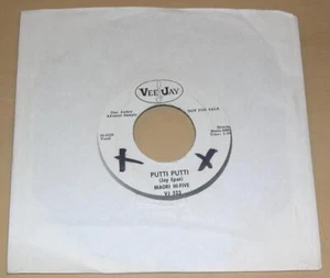 MAORI HI-FIVE Putti Putti / Now Is the Hour (45 RPM Promo Single) VG - Picture 1 of 1