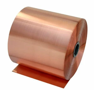 1pcs 99.9% Pure Copper Cu Metal Sheet Foil 0.05 x 200 x 1000 mm - Picture 1 of 4