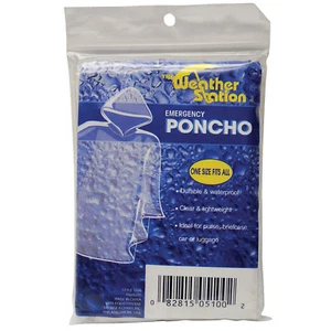 4 Ponchos de Emergencia Transparentes Lluvia Campamento Senderismo Deporte Bug-Out-Bag Desastre Al aire libre - Imagen 1 de 1