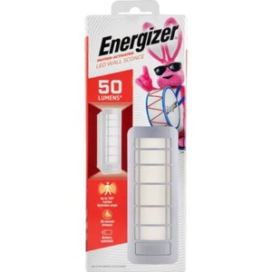Energizer 50-lumen Motion-Activated Battery-Operated LED Wall Sconce - White - Picture 1 of 5