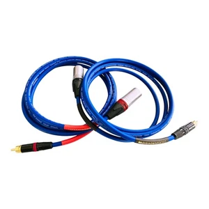 Van Damme RCA-XLR Analogue Interconnects Cable Stereo pair - Picture 1 of 5