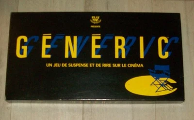 GENERIC Jeu de société Un jeu de suspense et de rire sur le cinéma Play Bac - Photo 1/4