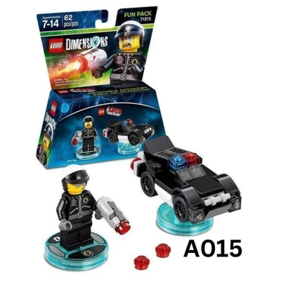 LEGO Dimensions Fun Pack – Bad Cop & Police Car (71213) – NIB – Minor Shelf Wear - Image 1 of 4
