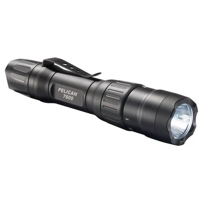 PELICAN 7600 Black Rechargeable LED Tactical Flashlight (076000-0000-110) - Image 1 of 4