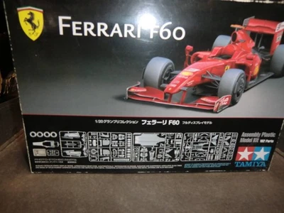 TAMIYA 1/20 Ferrari F60 + AMC F60 Belgian GP set parti di conversione - Immagine 1 di 4