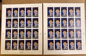 2007 Frank Sinatra USPS Stamps 42¢ Sheet of 20 x2 Mint NH Unused Lot (40 Total) - Picture 1 of 2