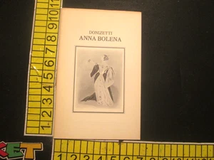 Donizetti Anna Bolena Liberetto by Felice Romani - Imagen 1 de 5