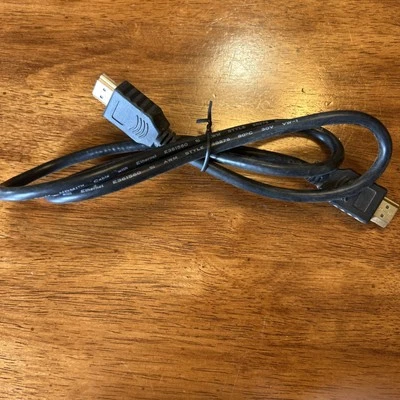 HDMI High Speed With Ethernet Cable 3ft - Image 1 of 2