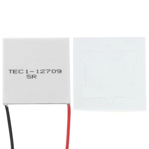 TEC1-12709 Semiconductor Refrigeration Tablets 15.8V 9A 78W Heatsink 40x40mm - Afbeelding 1 van 4