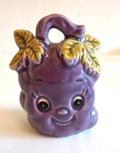 Soporte de palillo de dientes antropomórfico vintage Enesco mediados de siglo kitsch - Imagen 1 de 5