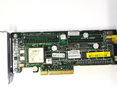 LSI HP SMART ARRAY P400  CONTROLLER PCI EX 1078 504022013160 013159 - Immagine 1 di 4