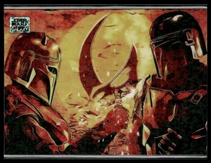 2024 Topps Chrome Star Wars Galaxy #99 Forged By Destiny Mini Diamond Refractor - Picture 1 of 2