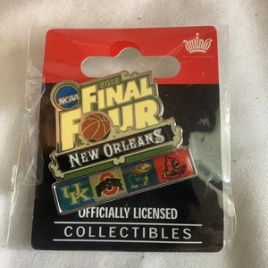 2012 NCAA Final Four Pin Lapel Collector Kentucky Louisville Kansas Ohio State - Picture 1 of 3