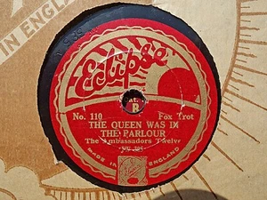 AMBASSADORS TWELVE - The Queen Was In The Parlour / We All Fell 8" 78 rpm disc - Picture 1 of 1