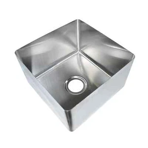 BK Resources 20" x 20" x 12" One Compartment Stainless Steel Weld-In Sink - Picture 1 of 1