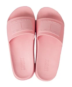 Ciabatta donna TOMMY HILFIGER JEANS slide zeppa mare o piscina articolo EN0EN018 - Foto 1 di 4