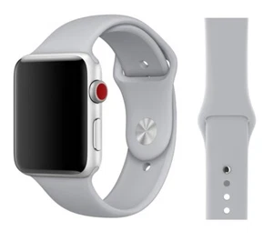 Original Apple Sport Armband M/L 38/40/41mm MLJQ2ZM/A Fog - Zdjęcie 1 z 1