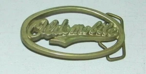 Baron VINTAGE OLDSMOBILE BELT BUCKLE (CUTLASS 442 TORONADO DELTA RARE GM) EC - Picture 1 of 4