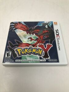 Case and Manual Only NO GAME Pokemon Y Nintendo 3DS Authentic
