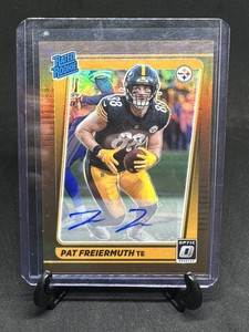 2021 Donruss Optic Pat Freiermuth Rookie Bronze Prizm Auto #232 Steelers RC