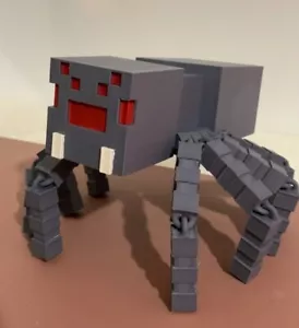 Araña articulada de Minecraft, juguete flexible inquieto, impreso en 3D - Imagen 1 de 39