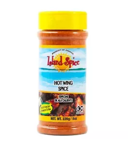 Island Spice Jamaican Hot Wings Gewürz 8oz - Bild 1 von 1