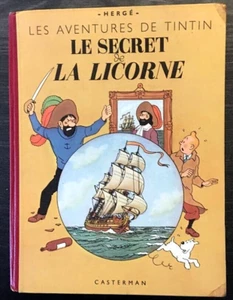 Hergé -  TINTIN - LE SECRET DE LA LICORNE - B2 - 1948 - Bild 1 von 4