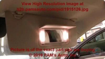 Б/у правый солнцезащитный козырек подходит: 2014 Acura Rlx с подсветкой правый класс A - Изображение 1 из 4