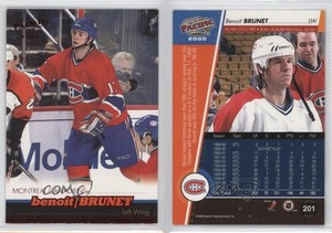 1999-00 Pacific Red Benoit Brunet #201