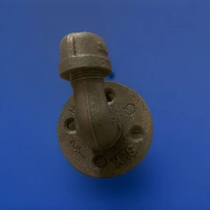 GANCHO ABRIGO/ROBA/SOMBRERO ASPECTO INDUSTRIAL TUBO NEGRO LDR - Imagen 1 de 4
