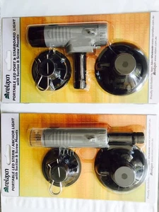 Navigation R/G & Anchor Light LED, Kayaks & boats, 2 mounting types waterproof - Picture 1 of 8