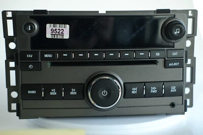 Chevrolet AM FM 2009-11 HHR radio reproductor de CD número de pieza 20919522 Foto 1 de 3