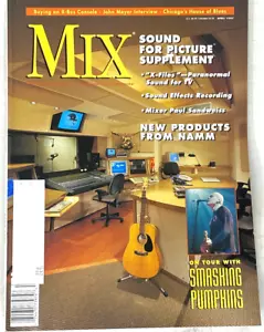 MIX - April 1997 - X-Files Paranormal Sound for TV, Smashing Pumpkins On Tour - Picture 1 of 2